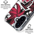 NFL Atlanta Falcons Tropical Print iPhone 16 Plus Clear Case
