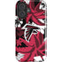 NFL Atlanta Falcons Tropical Print iPhone 16 Plus Impact Case