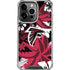 NFL Atlanta Falcons Tropical Print iPhone 16 Pro Max Clear Case