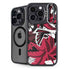 NFL Atlanta Falcons Tropical Print iPhone 16 Pro Max Kickstand Case