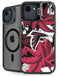 NFL Atlanta Falcons Tropical Print iPhone 16e Kickstand Case