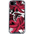 NFL Atlanta Falcons Tropical Print iPhone 16e Clear Case
