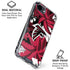 NFL Atlanta Falcons Tropical Print iPhone 16e Clear Case