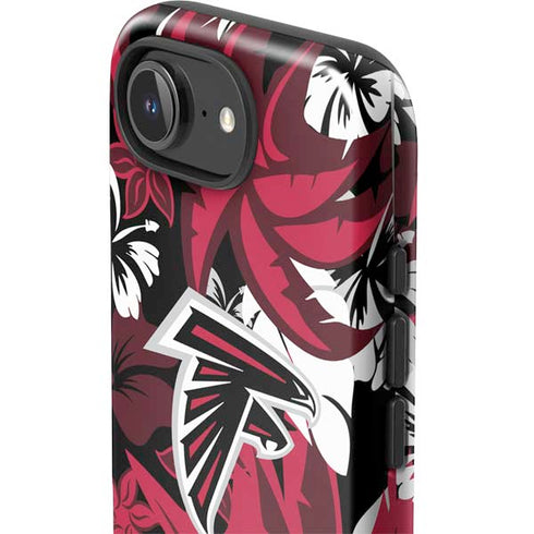 NFL Atlanta Falcons Tropical Print iPhone 16e Impact Case