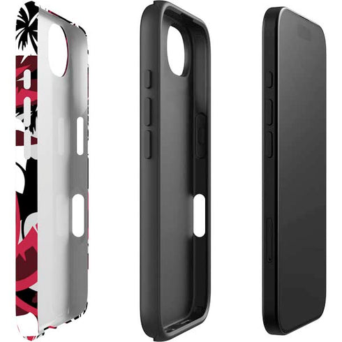 NFL Atlanta Falcons Tropical Print iPhone 16e Impact Case