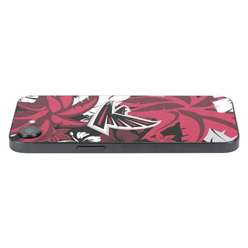 NFL Atlanta Falcons Tropical Print iPhone 16e Skin