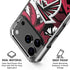 NFL Atlanta Falcons Tropical Print iPhone 18 Pro Clear Case