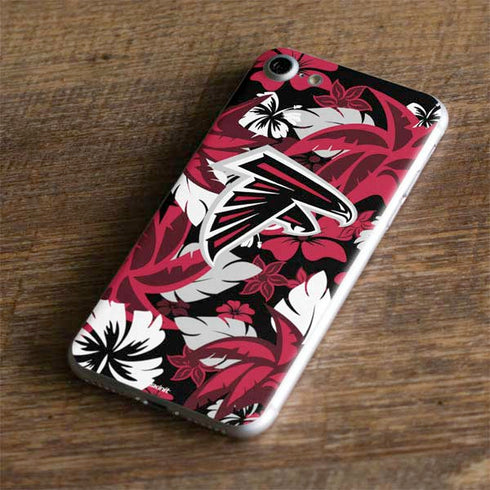 NFL Atlanta Falcons Tropical Print iPhone 8 Skin