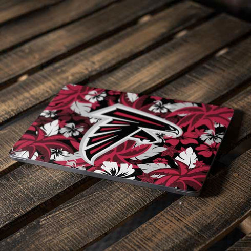 NFL Atlanta Falcons Tropical Print Apple MacBook Air Skin
