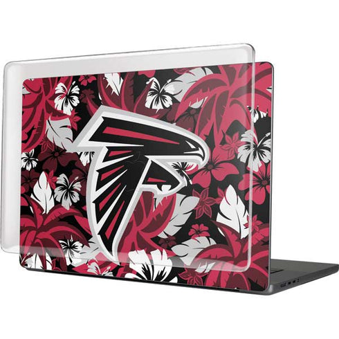 NFL Atlanta Falcons Tropical Print MacBook Cases
