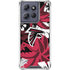 NFL Atlanta Falcons Tropical Print Moto G 5G (2025) Clear Case