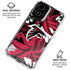 NFL Atlanta Falcons Tropical Print Moto G Power 5G (2024) Clear Case