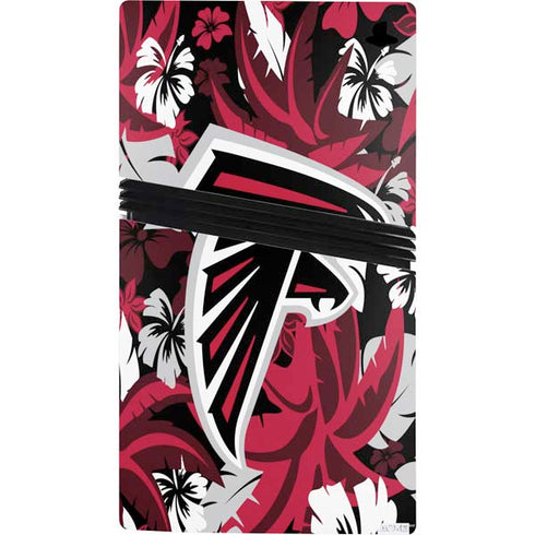 NFL Atlanta Falcons Tropical Print PS5 Pro Console Skin