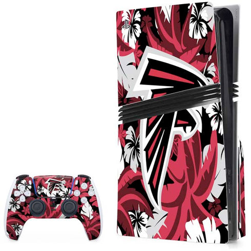 NFL Atlanta Falcons Tropical Print PlayStation PS5 Skins