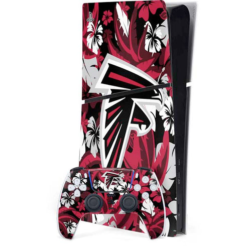 NFL Atlanta Falcons Tropical Print PlayStation PS5 Skins