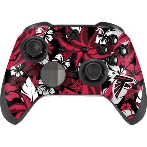 NFL Atlanta Falcons Tropical Print Xbox Elite Wireless Controller Series 2 Skin