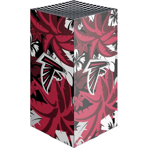 NFL Atlanta Falcons Tropical Print XBox Series X Digital Edition Console Skin
