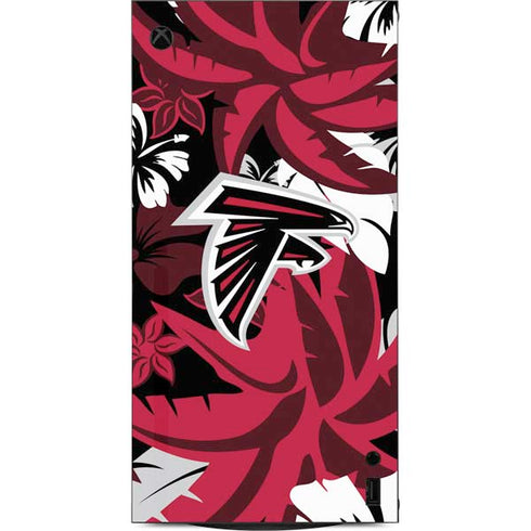 NFL Atlanta Falcons Tropical Print XBox Series X Digital Edition Console Skin