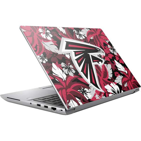 NFL Atlanta Falcons Tropical Print HP ZBook Fury 16 G10 Skin