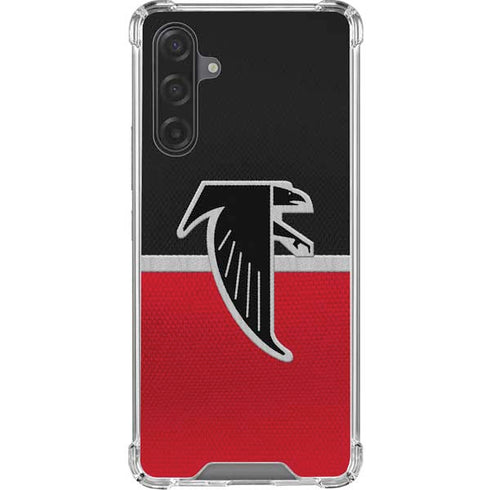 NFL Atlanta Falcons Vintage Galaxy A17 Clear Case