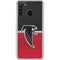 NFL Atlanta Falcons Vintage Galaxy A21 Clear Case