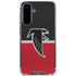 NFL Atlanta Falcons Vintage Galaxy A36 5G Clear Case