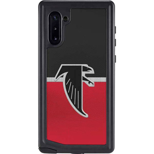 NFL Atlanta Falcons Vintage Galaxy Note 10 Waterproof Case
