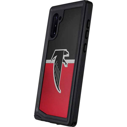 NFL Atlanta Falcons Vintage Galaxy Note 10 Waterproof Case