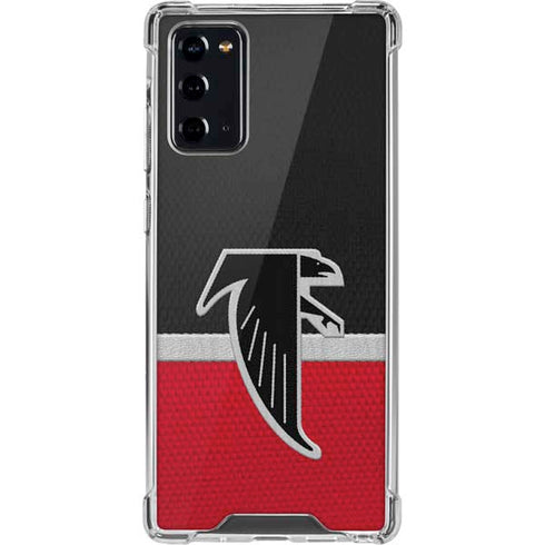 NFL Atlanta Falcons Vintage Galaxy Note20 5G Clear Case