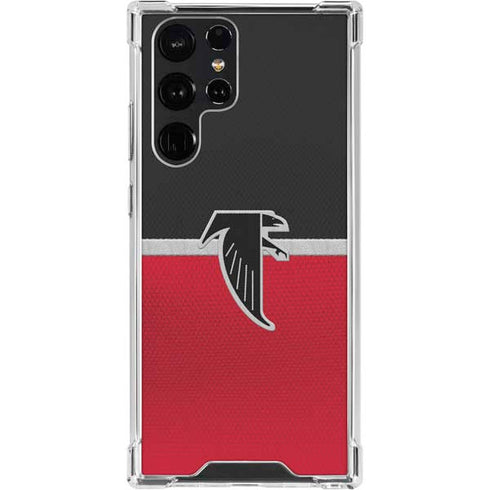 NFL Atlanta Falcons Vintage Galaxy S23 Ultra Clear Case