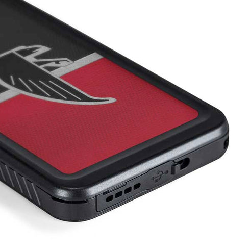 NFL Atlanta Falcons Vintage Galaxy S24 Plus Waterproof Case