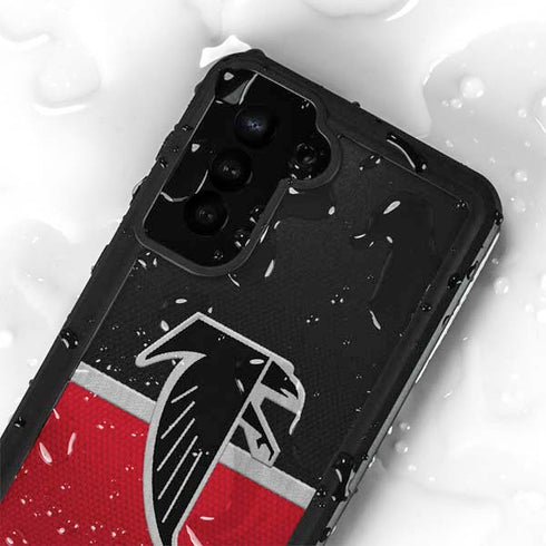 NFL Atlanta Falcons Vintage Galaxy S24 Plus Waterproof Case