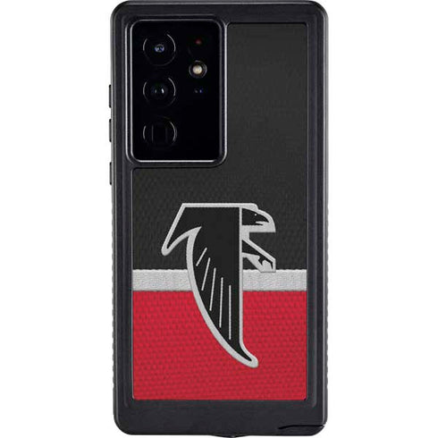 NFL Atlanta Falcons Vintage Galaxy S24 Ultra Waterproof Case