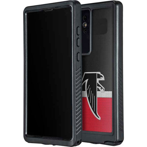 NFL Atlanta Falcons Vintage Galaxy S24 Ultra Waterproof Case