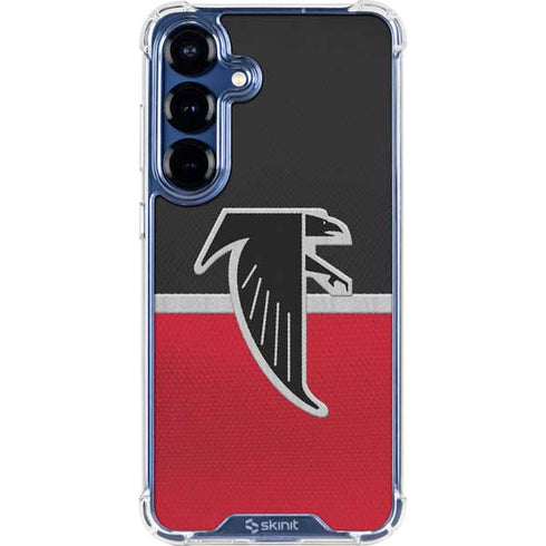 NFL Atlanta Falcons Vintage Galaxy S25 Plus Clear Case