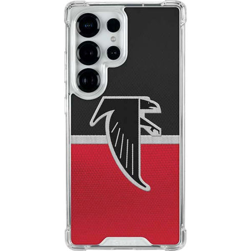 NFL Atlanta Falcons Vintage Galaxy S25 Ultra Clear Case