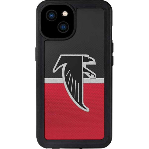NFL Atlanta Falcons Vintage iPhone 15 Plus Waterproof Case