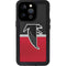 NFL Atlanta Falcons Vintage iPhone 15 Pro Waterproof Case