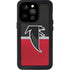 NFL Atlanta Falcons Vintage iPhone 15 Pro Waterproof Case