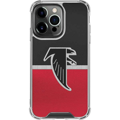 NFL Atlanta Falcons Vintage iPhone 16 Pro Max Clear Case