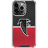 NFL Atlanta Falcons Vintage iPhone 16 Pro Max Clear Case
