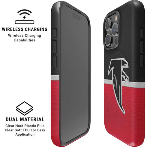 NFL Atlanta Falcons Vintage iPhone 16 Pro Max Magsafe Impact Case