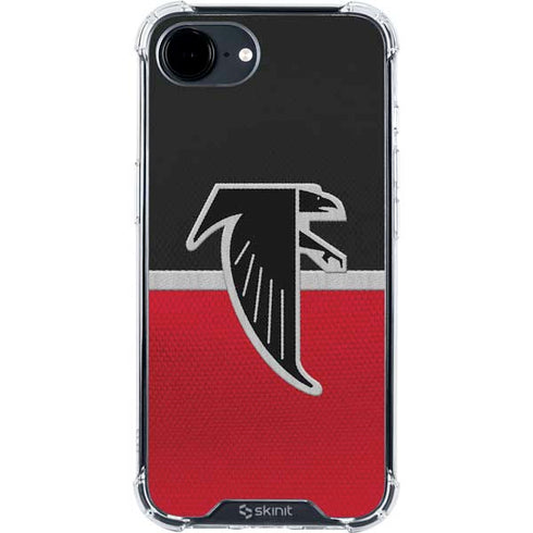 NFL Atlanta Falcons Vintage iPhone 16e Clear Case