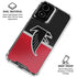 NFL Atlanta Falcons Vintage Moto G Power 5G (2024) Clear Case