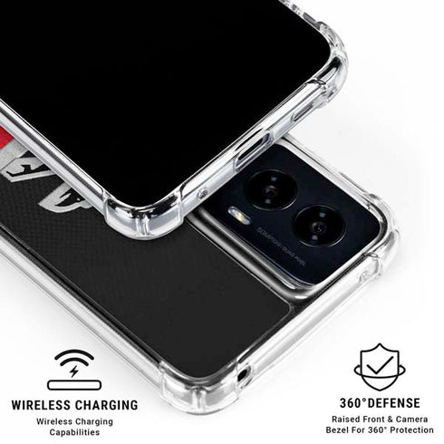 NFL Atlanta Falcons Vintage Moto G Power 5G (2024) Clear Case
