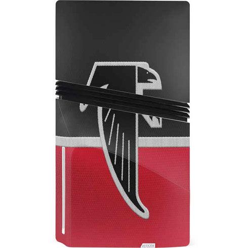 NFL Atlanta Falcons Vintage PS5 Pro Disk Console Skin