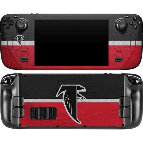 NFL Atlanta Falcons Vintage Steam Deck Handheld Gaming Computer Skin