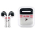 NFL Atlanta Falcons White Striped Apple AirPods Skin