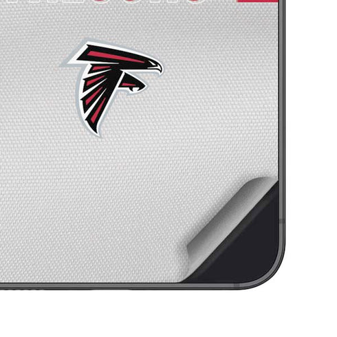 NFL Atlanta Falcons White Striped Galaxy A16 5G Skin