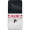 NFL Atlanta Falcons White Striped Galaxy A55 5G Skin